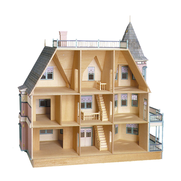 Queen Anne Dollhouse Kit Real Good Toys