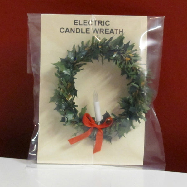 1 Inch Scale Wreath with Candle Dollhouse Miniature – Real Good Toys