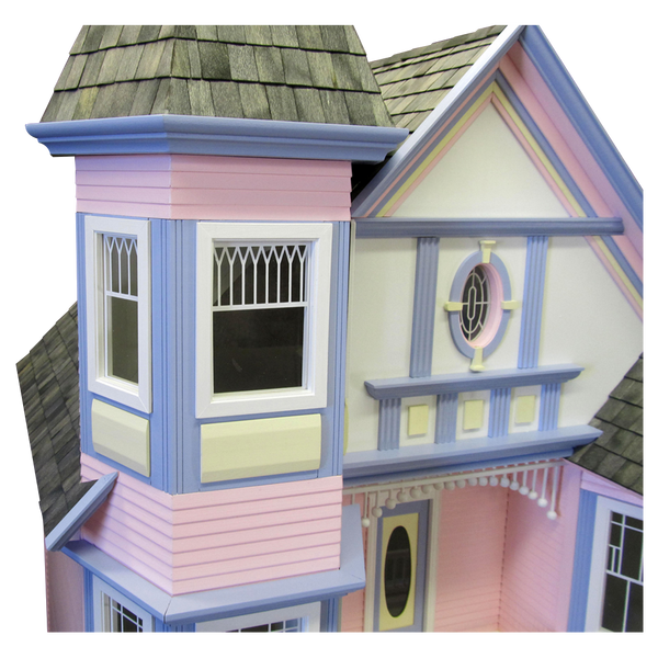 Victorian painted 2024 lady dollhouse