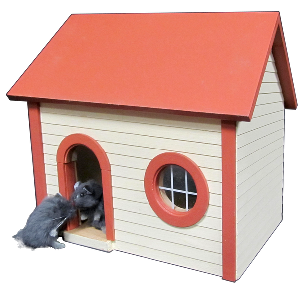 DOLLHOUSE/Mouse House Chicago Brownstone Three Story Mouse -  Portugal