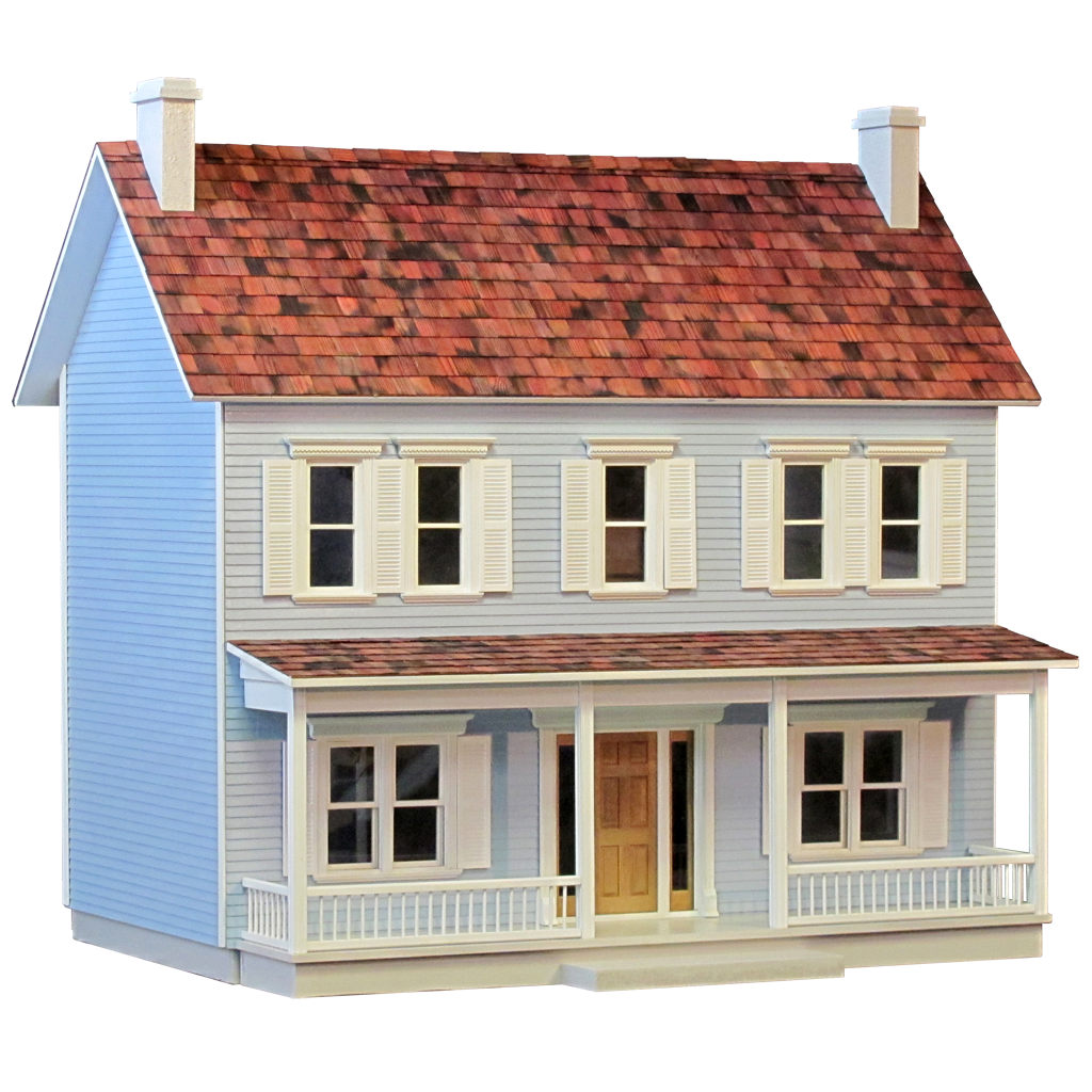 The Jamestown dollhouse kit for creative assembly